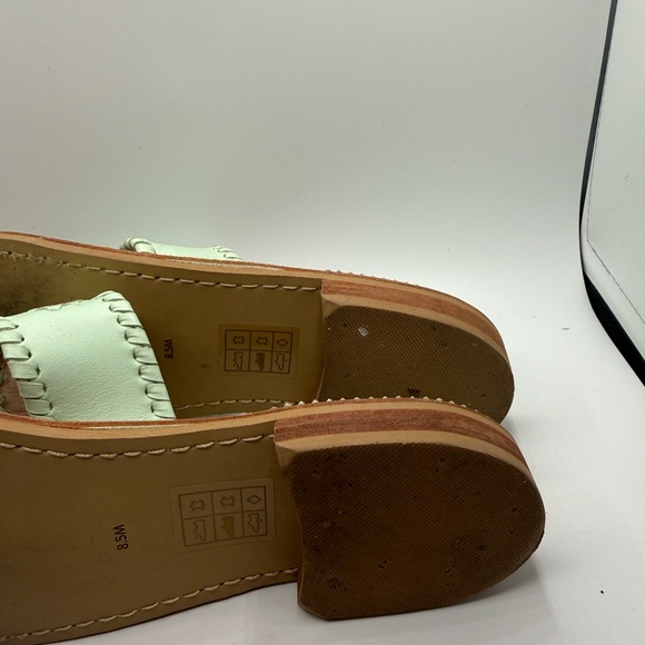 Jack Rogers Women's Light Green Sandals - Picture 6 of 8